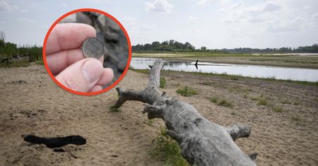 Rekordy niskiego stanu Wisły. Rzeka ujawnia swoje tajemnice