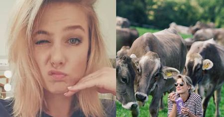Marta Wierzbicka jako "twarz" czekolady ociepla los mlecznych krów: "Cudowne, szczęśliwe krowy". Fani: "Uwierzyłaś w te brednie? Weź się doedukuj"