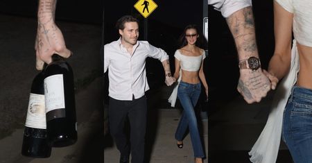 Brooklyn Beckham wciąż żyje jak milioner: wino za 2400 złotych, a na ręku zegarek od ojca za ponad PÓŁ MILIONA złotych (FOTO)