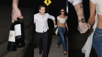 Brooklyn Beckham wciąż żyje jak milioner: wino za 2400 złotych, a na ręku zegarek od ojca za ponad PÓŁ MILIONA złotych (FOTO)