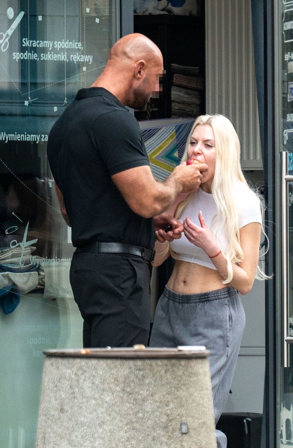 Julia von Stein "przyłapana" z tajemniczym nieznajomym