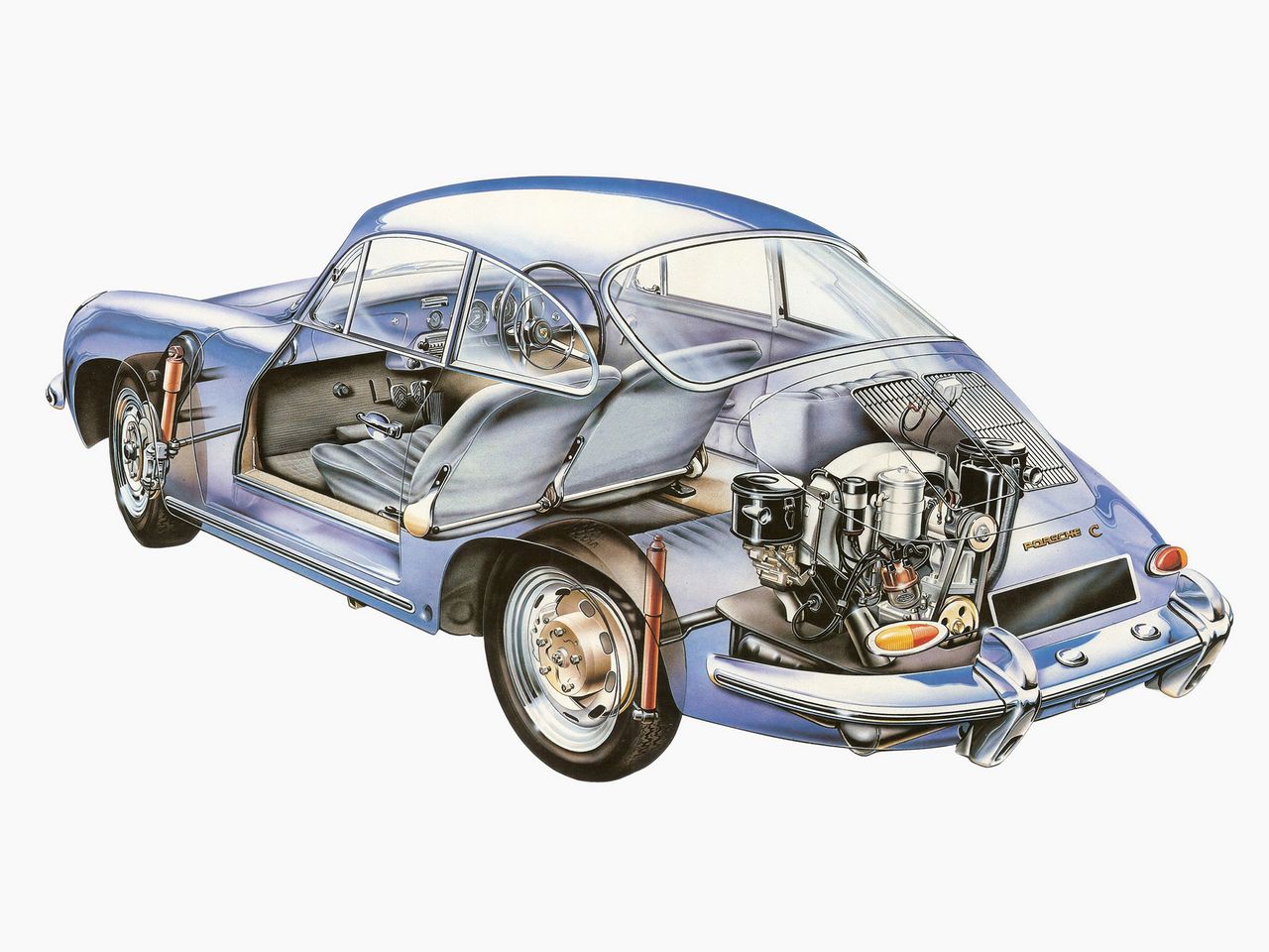 Porsche 356C 1600 Coupe (1963)