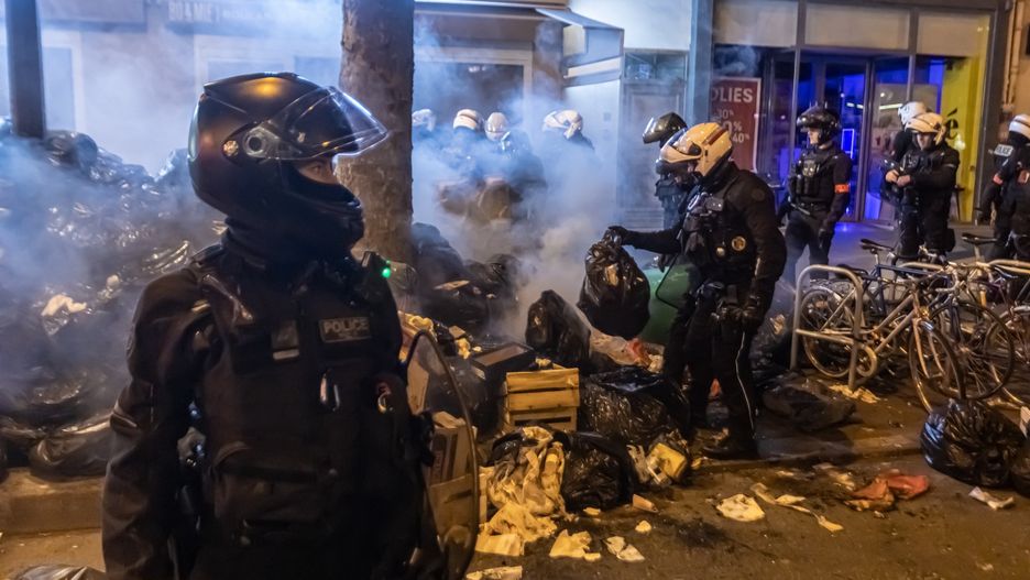 Protesty w Paryżu