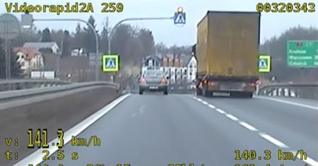 20 punktów karnych za jednym zamachem. Akcja SPEED na zakopiance