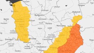 Burze na zachodzie, upały na wschodzie kraju. IMGW wydał ostrzeżenia