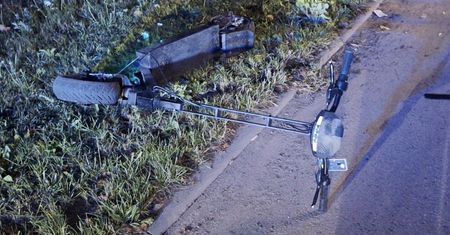 Wypadek na hulajnodze. Dwie 15-latki w szpitalu
