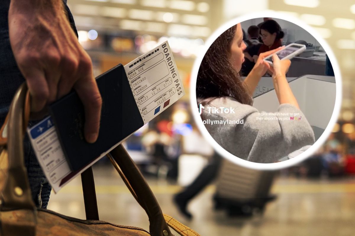 Airport tray aesthetic sparks fashion buzz but delays flights