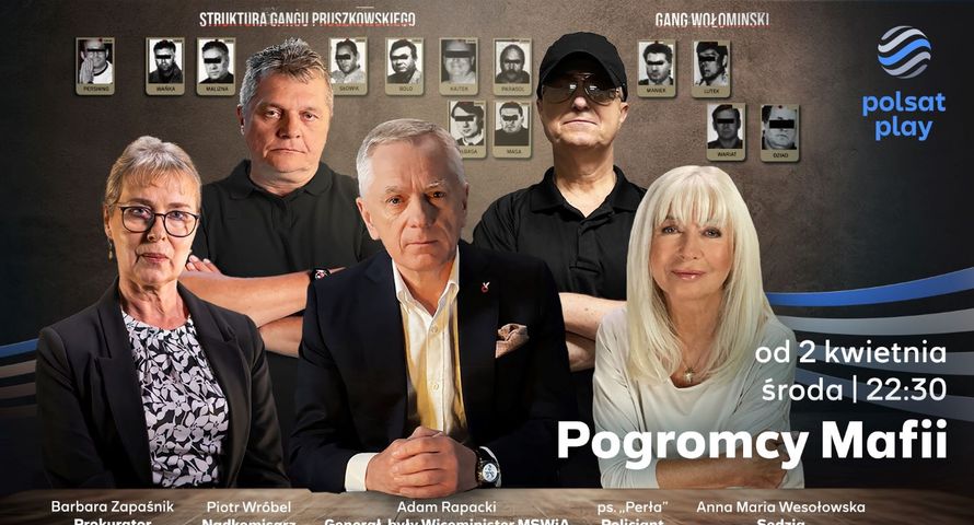 Anna Maria Wesołowska w serii o polskiej mafii w Polsat Play