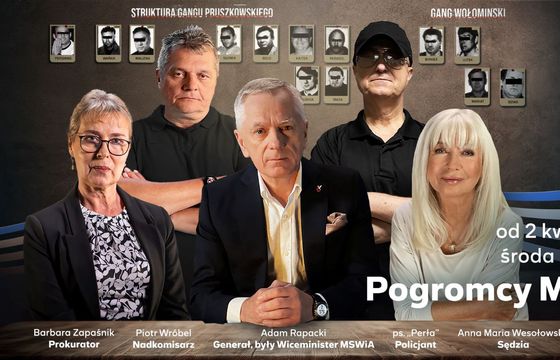 Anna Maria Wesołowska w serii o polskiej mafii w Polsat Play