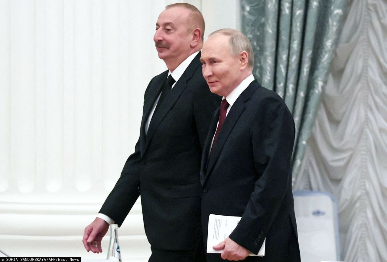 Ilham Alijew and Władimir Putin