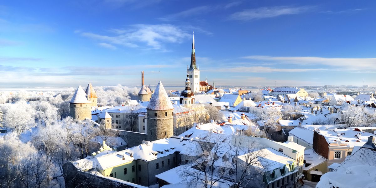 Zimowy Tallinn