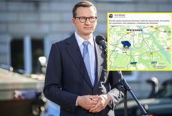 Chciał ominąć korki? Morawiecki wybrał samolot