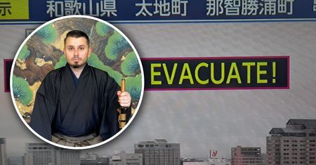 Polak z Kioto o japońskich alarmach tsunami: głośniki, SMS-y i ewakuacje do świątyń