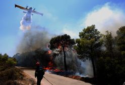 Tragiczne pożary w Grecji. Co najmniej jedna ofiara śmiertelna