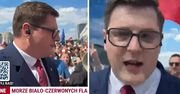 Dziennikarz Republiki mówi o ataku. Podczas relacji na żywo