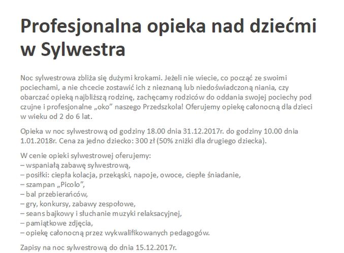 Oferta jest kusząca