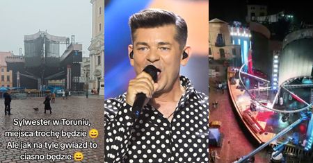 Internauci pomstują na miejsce "Sylwestrowej Mocy Przebojów" Polsatu: "CIASNO. Kolejka to będzie chyba aż do Włocławka"