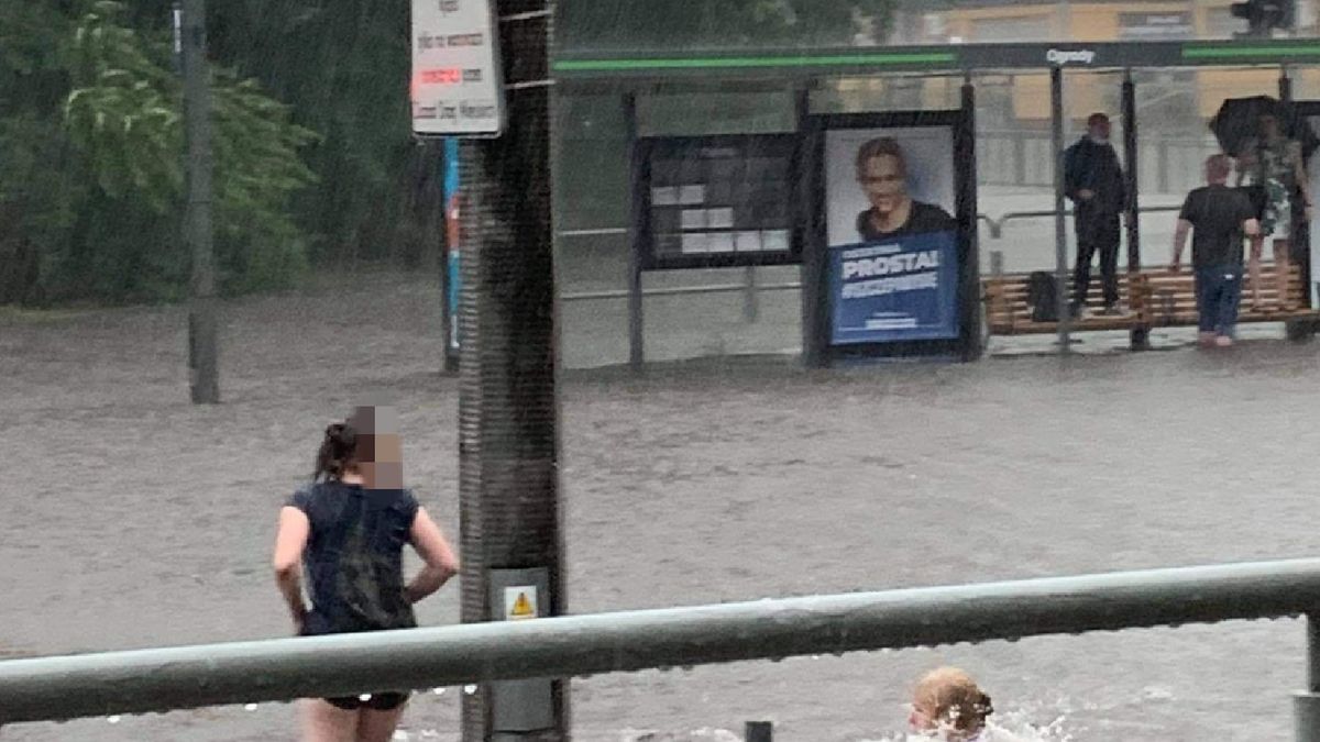 Zalane ulice w Poznaniu