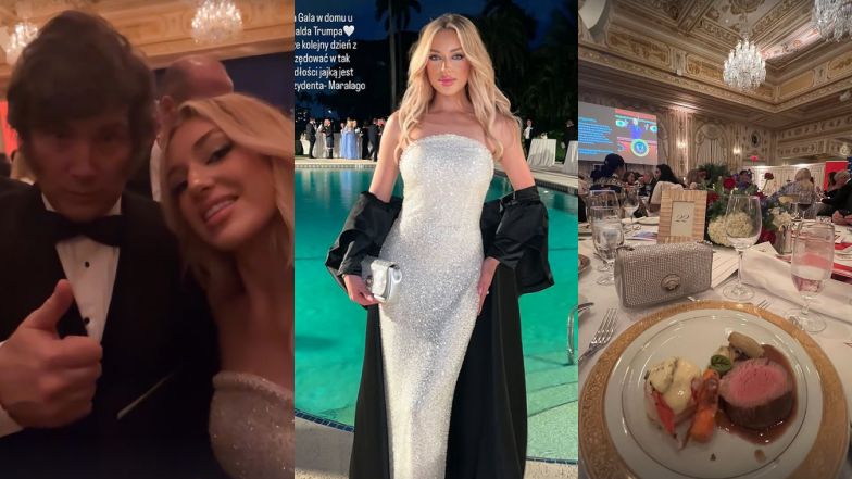 Caroline Derpienski bryluje w rezydencji Donalda Trumpa