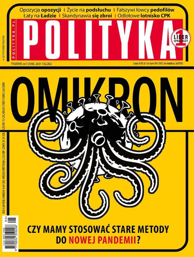 Okładka nowego numeru tygodnika "Polityka"