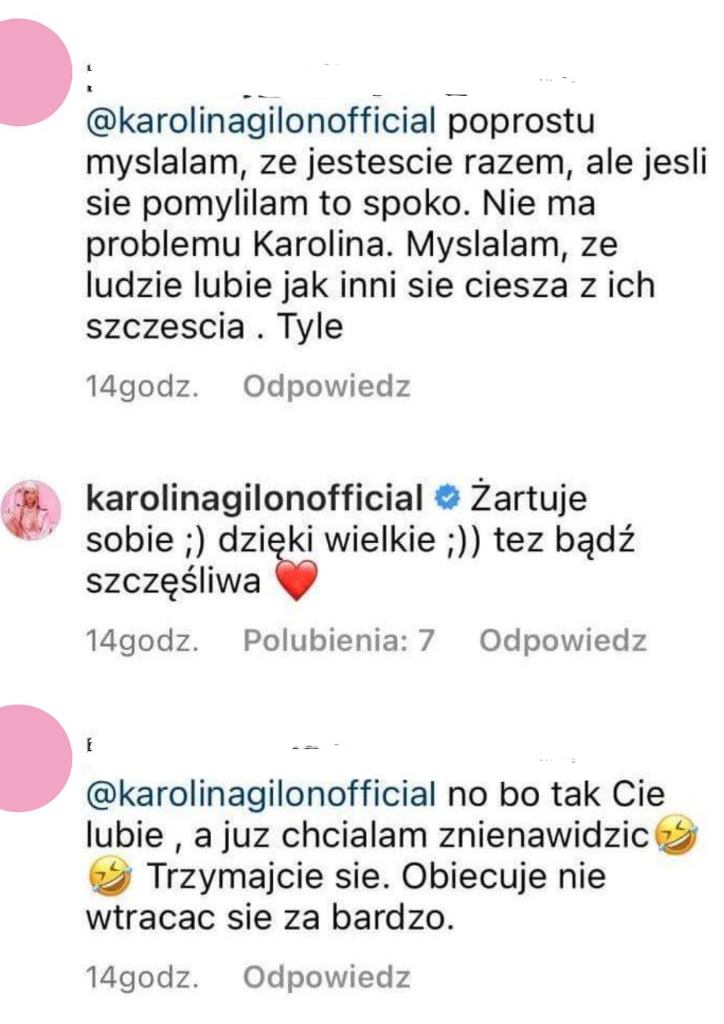 Karolina Gilon i Paweł Michalski są parą?
