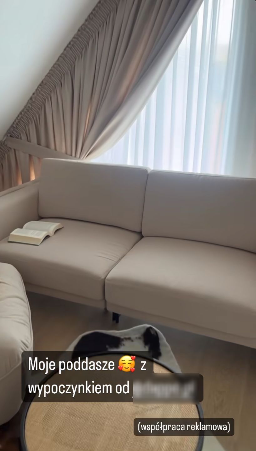 Joanna Opozda pochwaliła się stylowym poddaszem