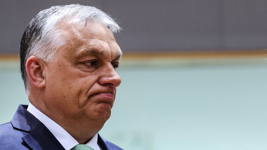 Viktor Orban, Hungary's prime minister, during the European Union (EU) leaders summit at the European Council headquarters in Brussels, Belgium, on Thursday, March 23, 2023. The EU's military support for Ukraine will feature among the key topics of discussion, on the heels of Chinese President Xi Jinping's visit to Moscow to meet with President Vladimir Putin. Photographer: Valeria Mongelli/Bloomberg via Getty Images