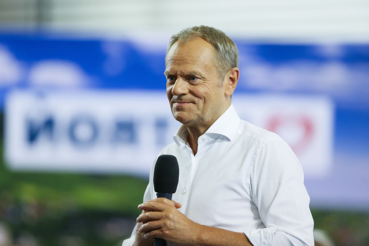 Tusk zakpił z Kaczyńskiego. "Trochę dziwnie się czuję"