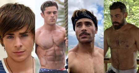 Od podlotka do TATUŚKA! Tak zmienił się przez lata Zac Efron (ZDJĘCIA)