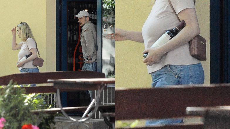 Bartłomiej Topa z żoną