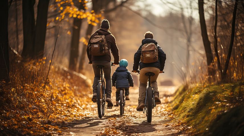 Dobrym pomysłem na spędzanie czasu z rodziną jest np. wycieczka rowerowa