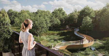 Royal Garden Wilanów - zielona enklawa z prywatnym parkiem o powierzchni 8 000 mkw.