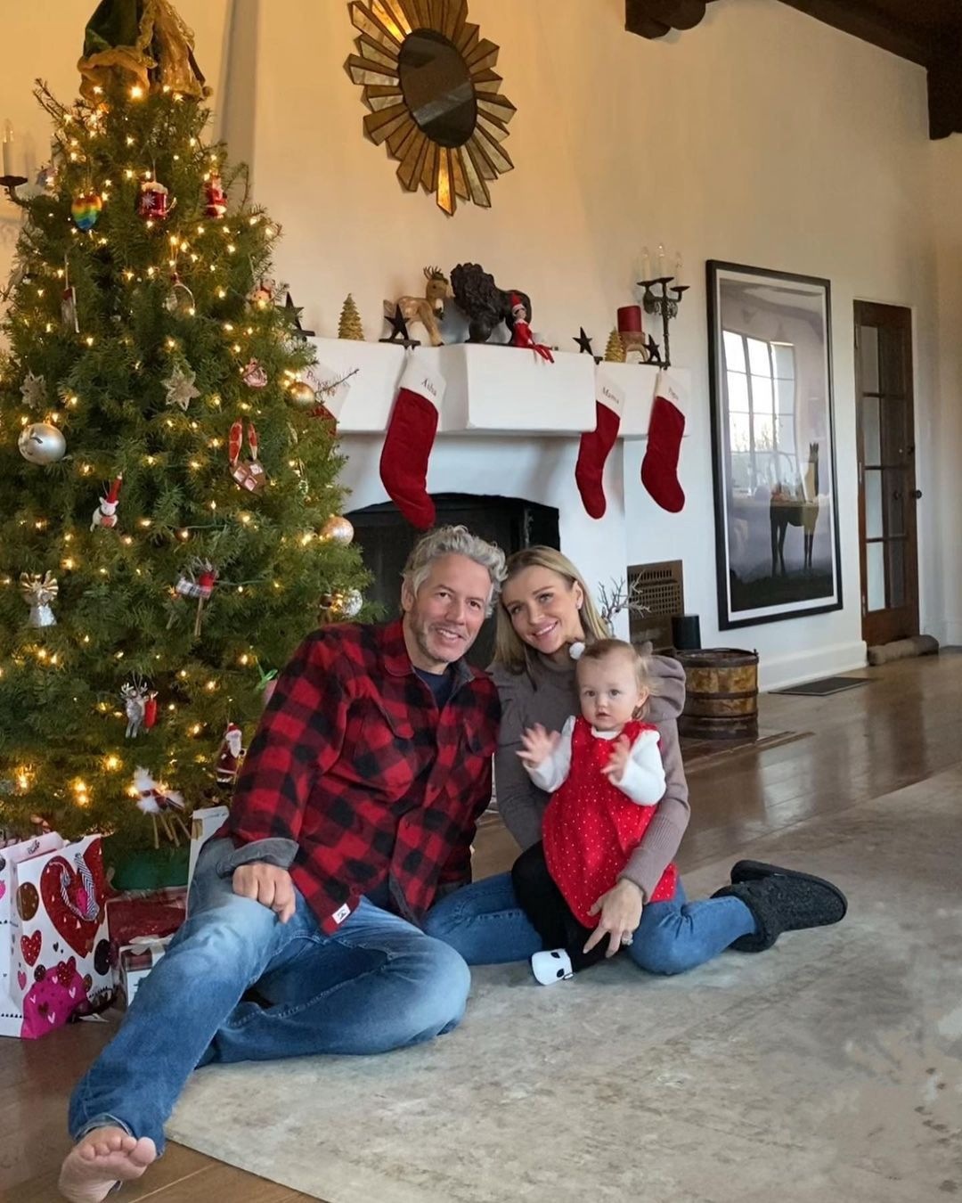 Joanna Krupa z rodziną
