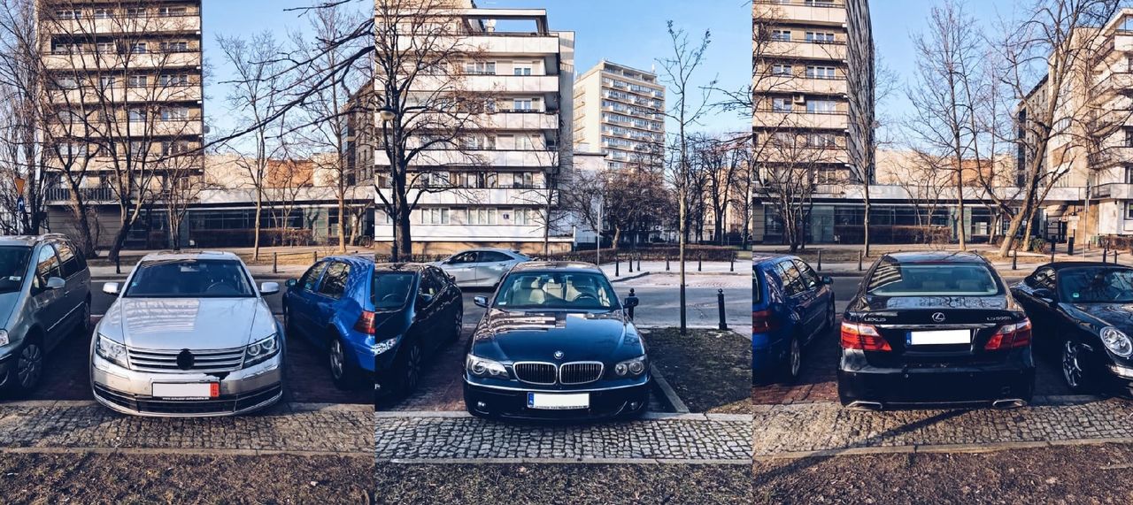 Luksusowe samochody na ulicy Matejki (fot. Czytelnik)