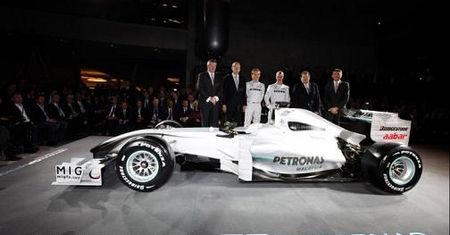 Mercedes GP Petronas - oficjalna prezentacja
