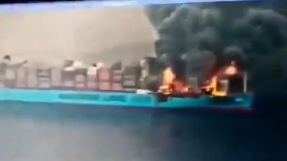 Nagranie z zaatakowanego statku pojawiło się w sieci