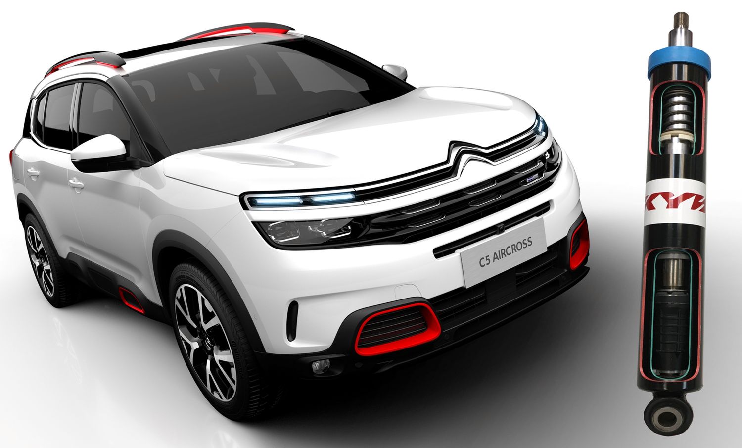 Citroën C5 Aircross to jeden z modeli wyposażonych w podwójny hydrauliczny system ograniczników.