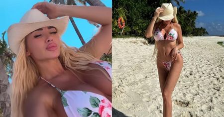 Izabela Macudzińska eksponuje biust na Malediwach, celebrując 40. URODZINY! (ZDJĘCIA)