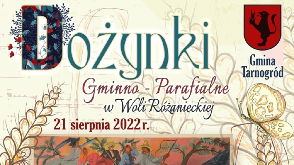 Dożynki Gminy Tarnogród w Woli Różanieckiej 2022