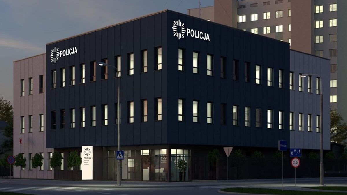 Tak ma wyglądać nowy Komisariat II Policji w Lublinie przy ul. Walecznych