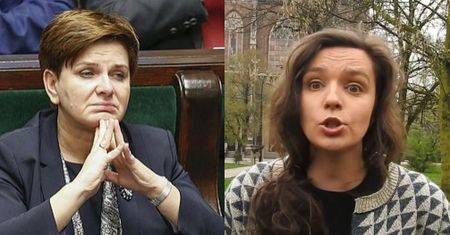 Działaczka Nowoczesnej śpiewa do Szydło: "Pokaż nam podpaskę na dowód tego, że masz okres!"