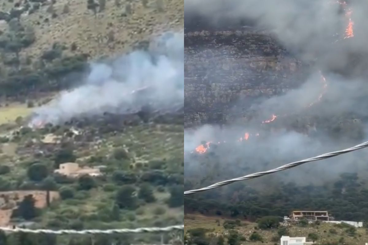 Informes alarmantes desde Sicilia.  «El incendio comenzó antes de lo habitual».