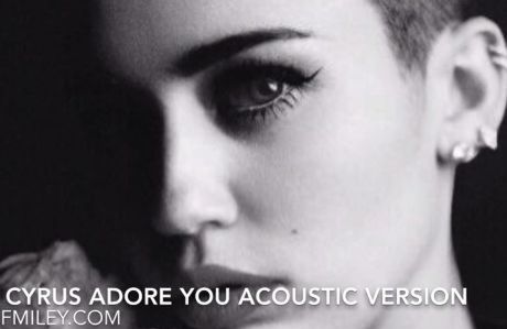 "Adore You" Miley Cyrus W WERSJI AKUSTYCZNEJ!