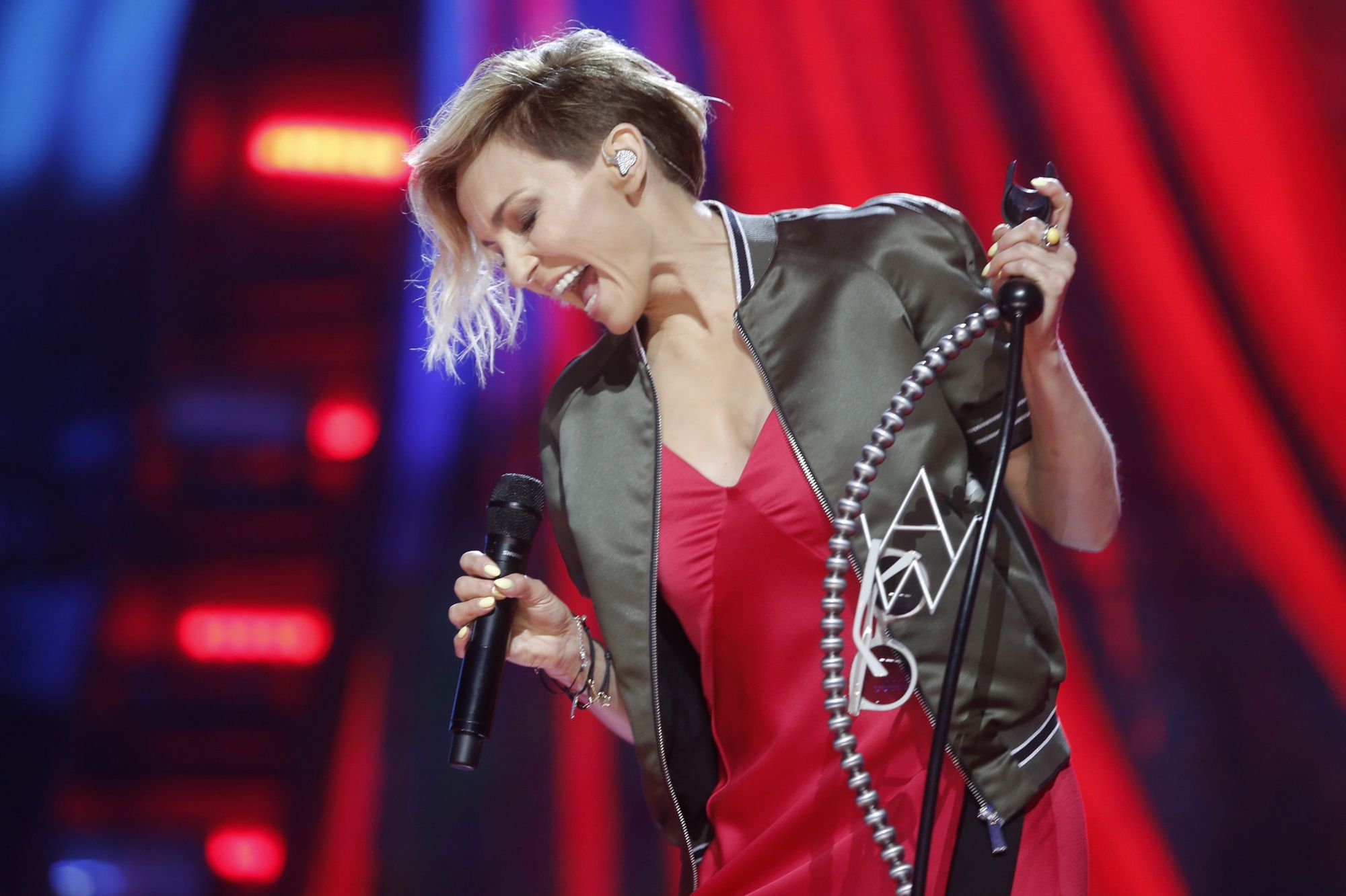  Anna Wyszkoni, na scenie, maj 2016