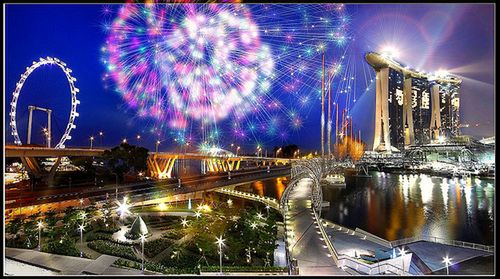 YOG :CLOSING CEREMONY FIREWORK: MBS by zoompict (coming soon), on Flickr