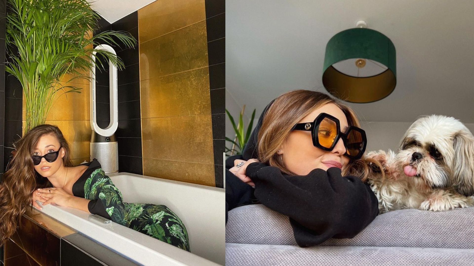 Jak mieszka Izabella Krzan?