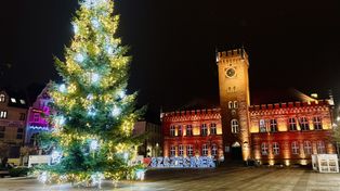 Szczecinek: Tak pięknej choinki w mieście nie było od lat!