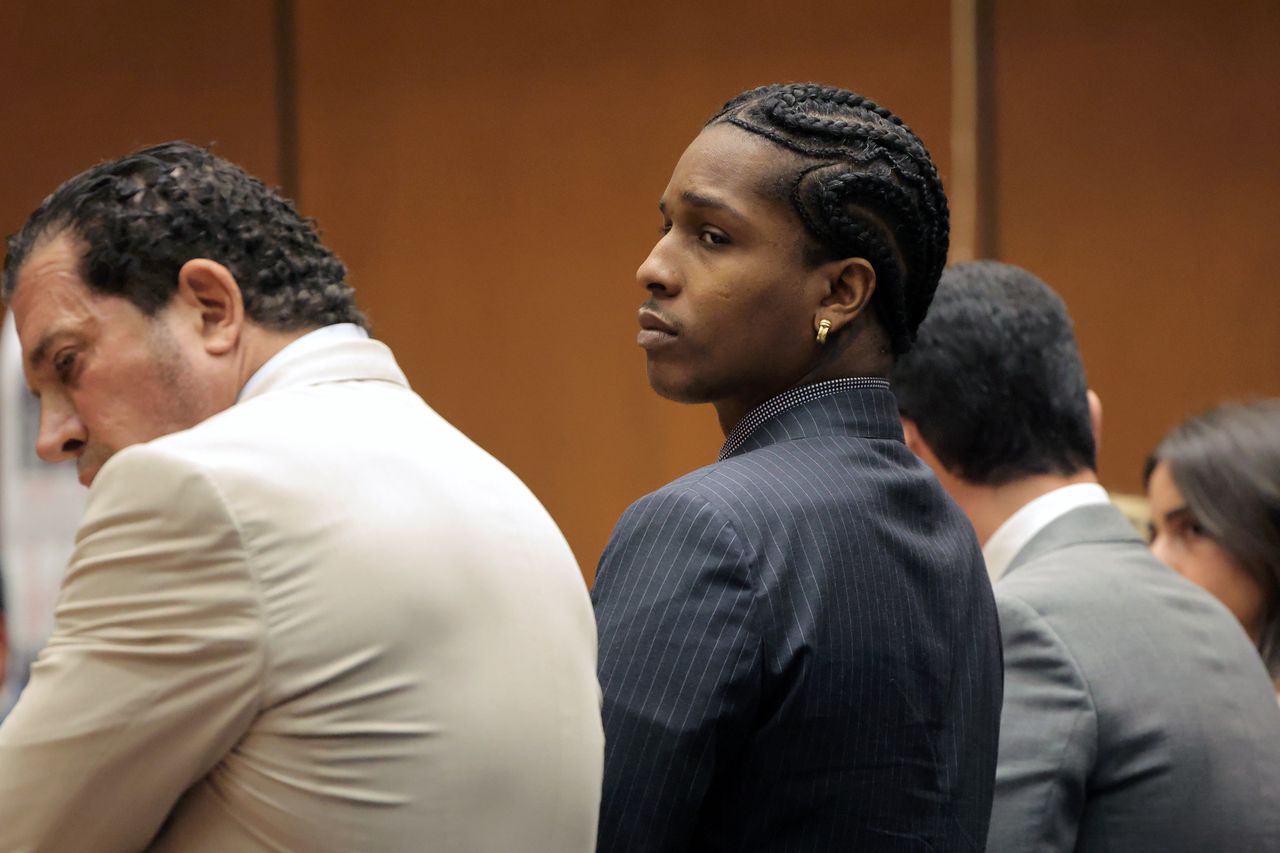 A$AP Rocky was acquitted.