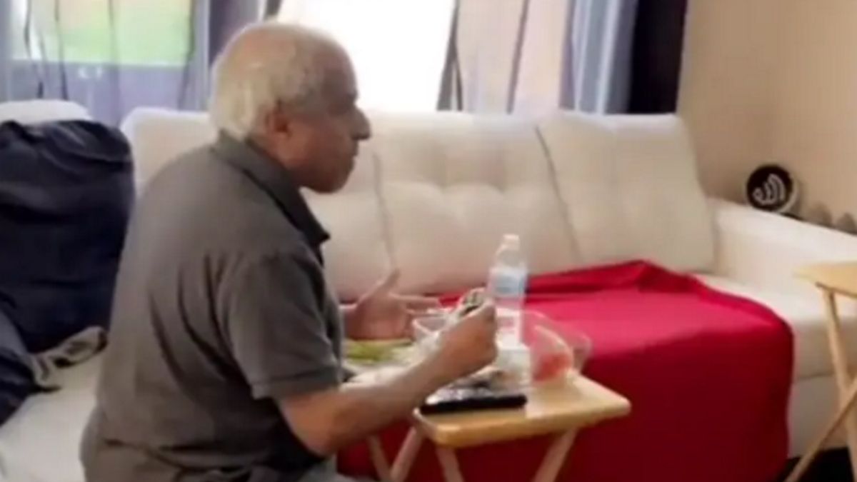 Kibic myślał, że ogląda prawdziwy mecz