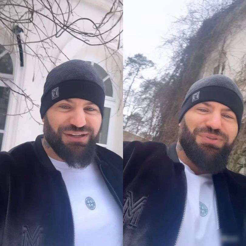 Wojciech Gola komentuje wygląd partnerki na ściance